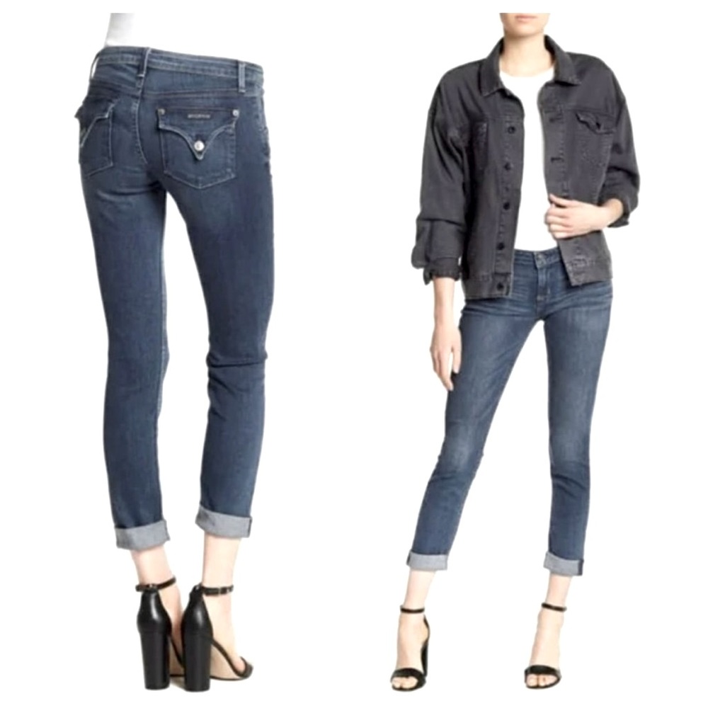 HUDSON BACARA STRAIGHT CUFFED JEAN SIZE 27